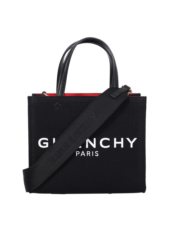 Givenchy Mini G Tote Shopper Bag In Black