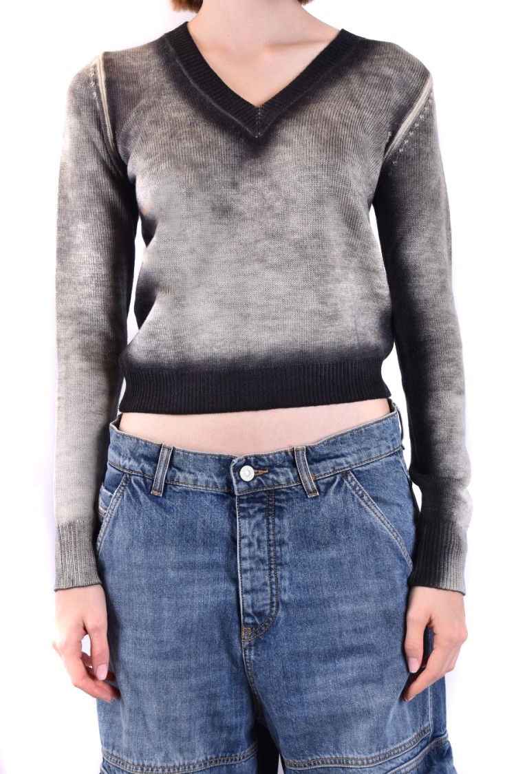 Diesel Sweaters In Grey
