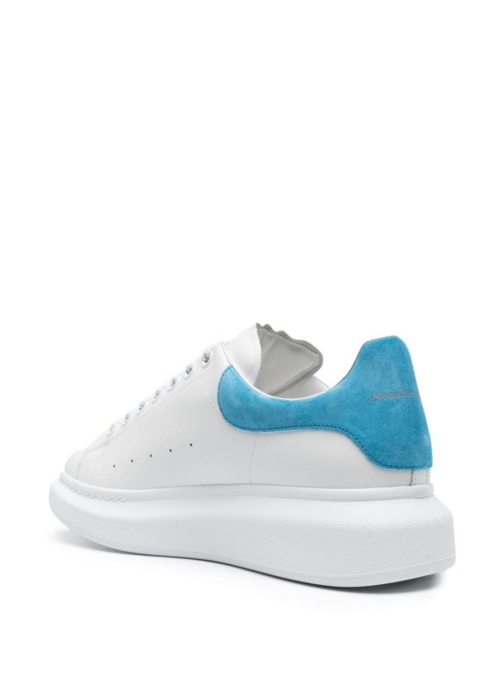 Shop Alexander Mcqueen White Chunky Sneakers
