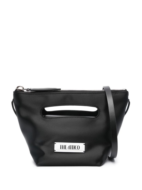 Shop Attico Via Dei Giardini 15 Handbag In Black