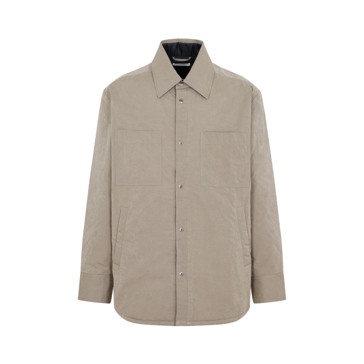 Craig Green Green Padded Worker Shirt In Gray