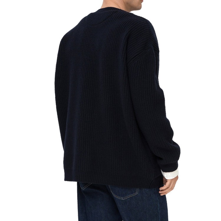 Shop Valentino Blue Tilde Sweater In Black