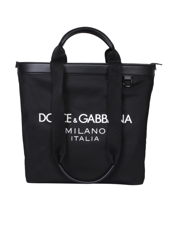 Dolce & Gabbana Black Nylon Bag