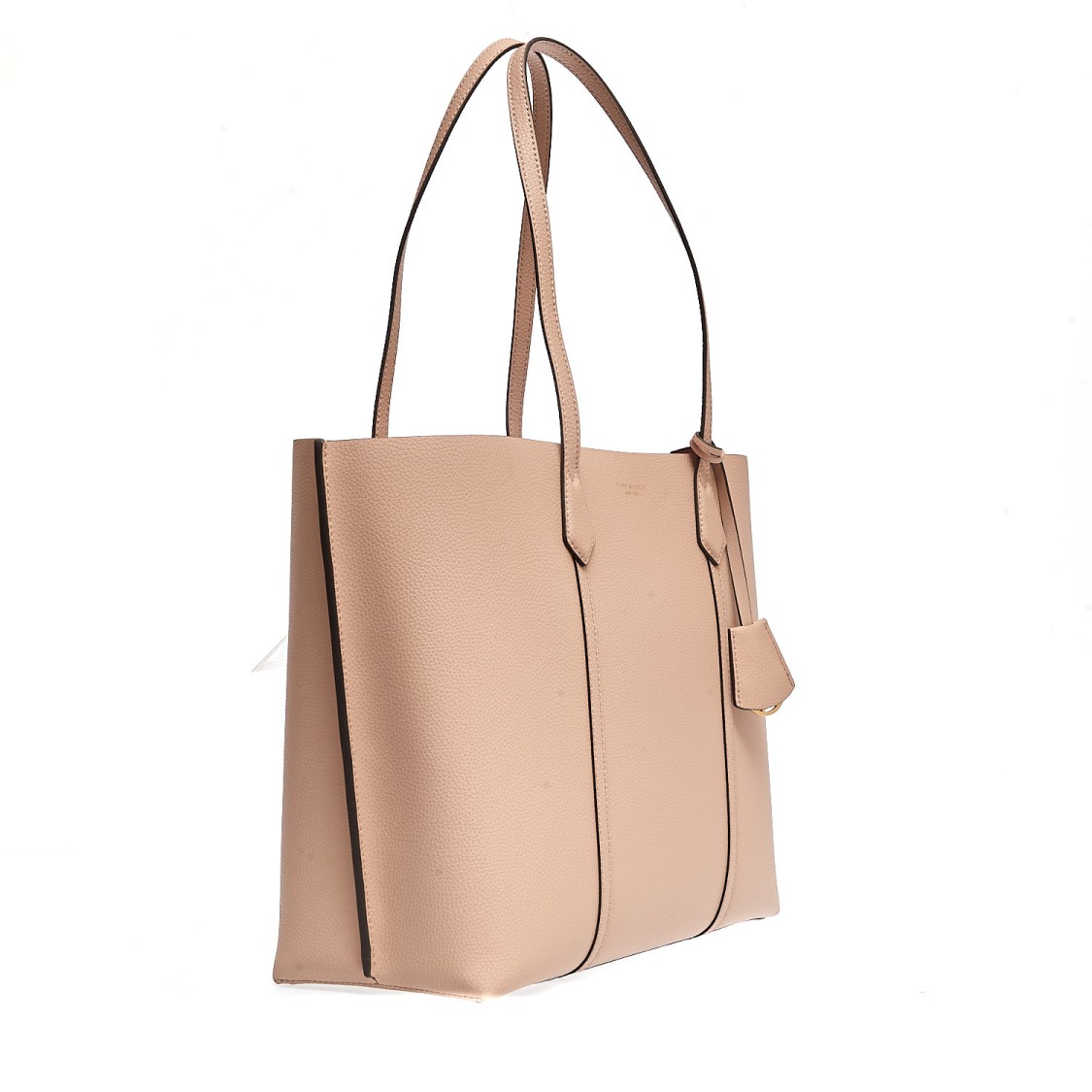 Tory Burch Kira Leather Tote Bag - Neutrals