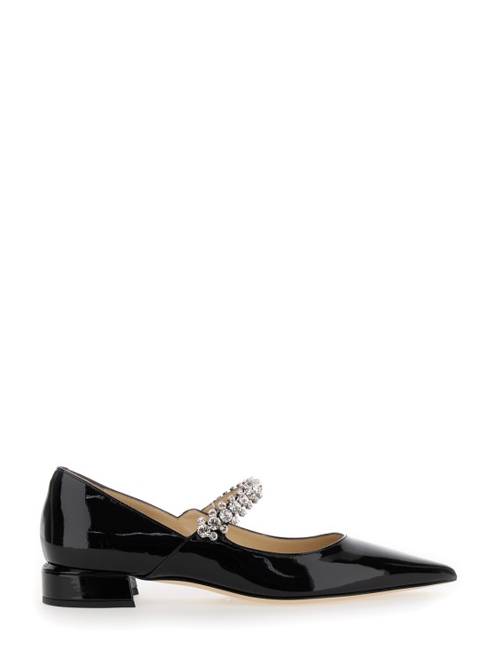 Shop Jimmy Choo Bing Pump Flat In Black