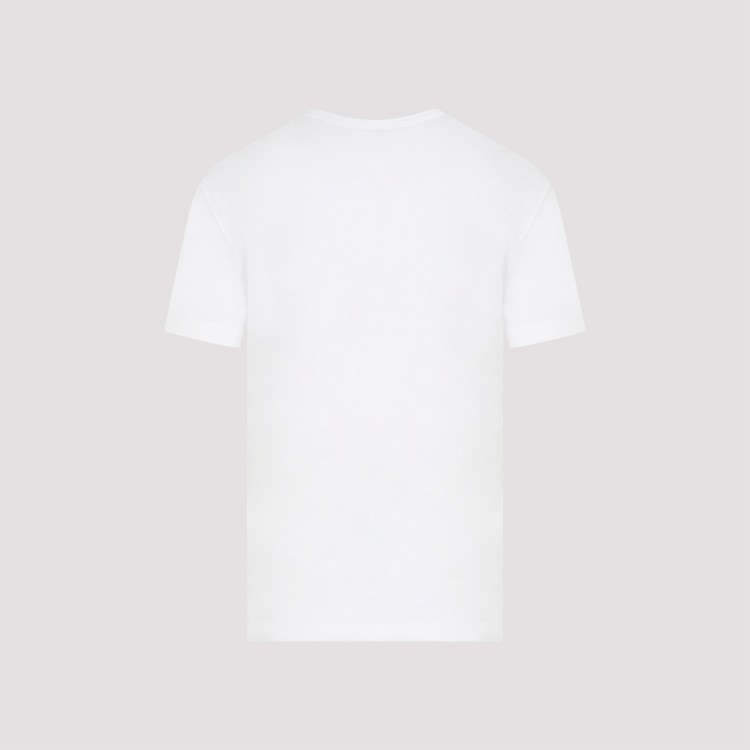Shop Pucci White Cotton Logo T-shirt