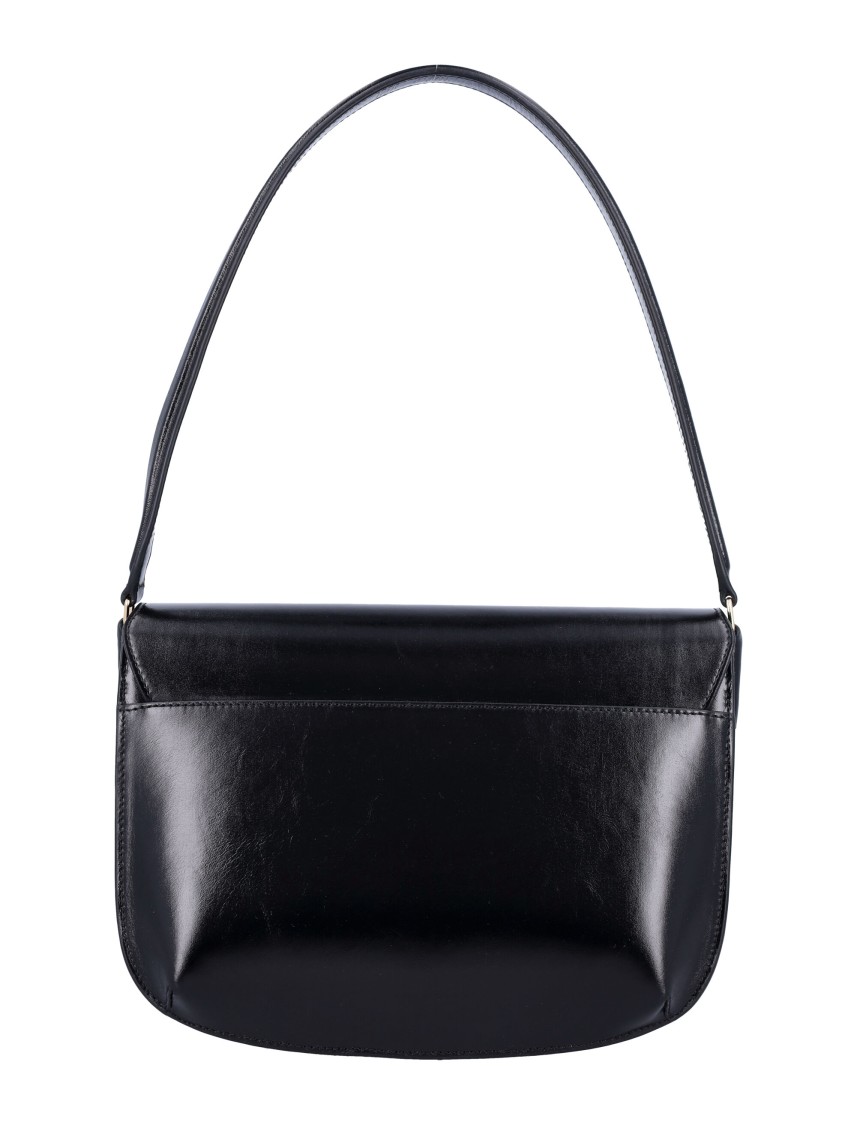 Shop Apc A.p.c. Sarah Shoulder Bag In Black