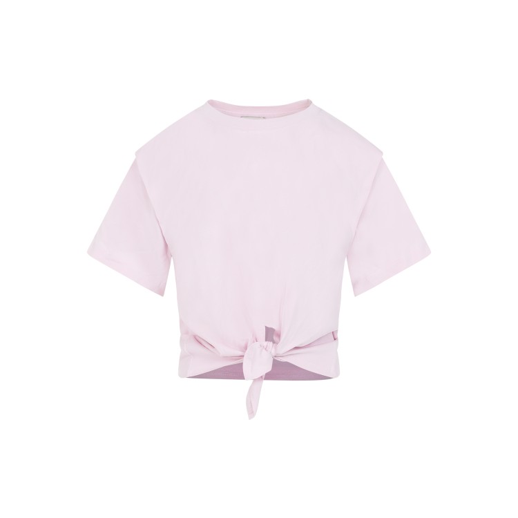 Isabel Marant Zelikia Light Pink Cotton Top