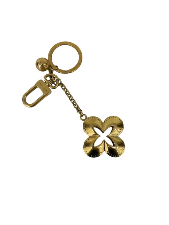 Pre-owned Louis Vuitton Charm Flower In Brown