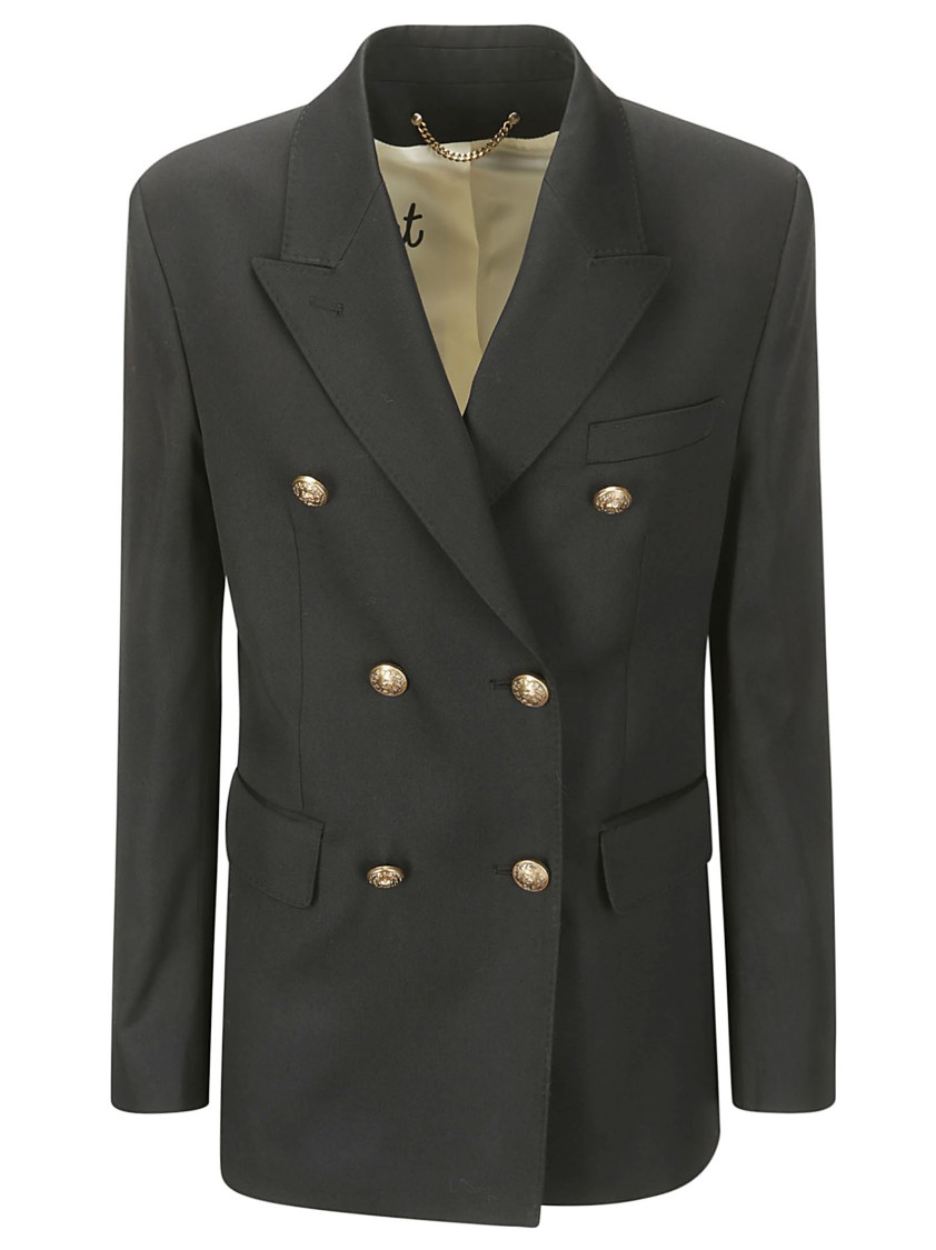 GOLDEN GOOSE GOLDEN GOOSE DELUXE BRAND WOMAN BLACK BLAZER JACKET 