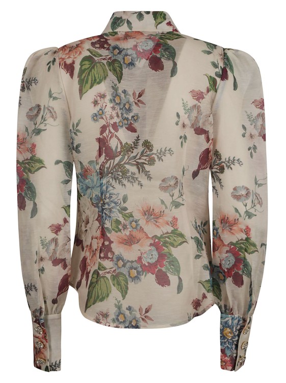 Shop Zimmermann All-over Floral Print Shirts In Multicolor