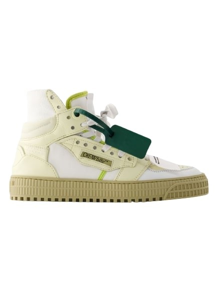Shop Off-white 3.0 Off Court Sneakers - Leather - Cream White