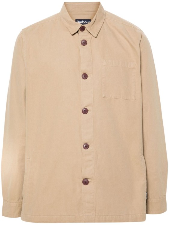 Barbour Light Brown Cotton Shirt