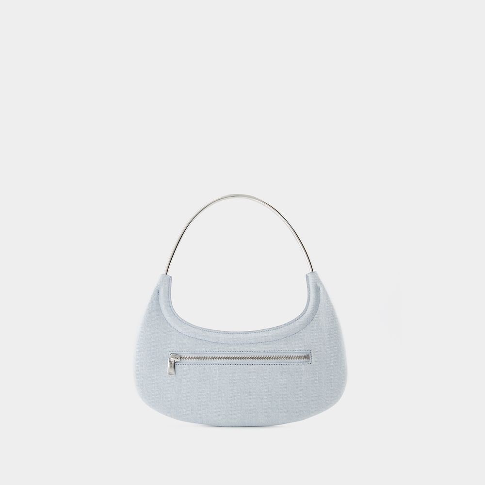 Coperni Ring Swipe Baguette In Blue