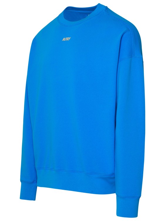 Shop Autry Mini Logo Sweatshirt In Blue