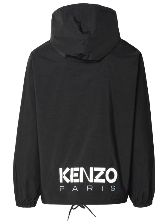 Shop Kenzo Black Nylon Jacket