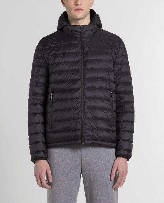 Ultralight down jacket with detachable hood