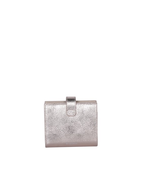 Shop Givenchy Leather Wallet In White