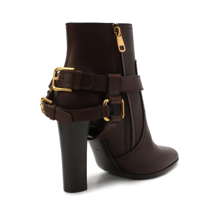 Dolce & Gabbana Logo High-heeled Ankle Boots In Black