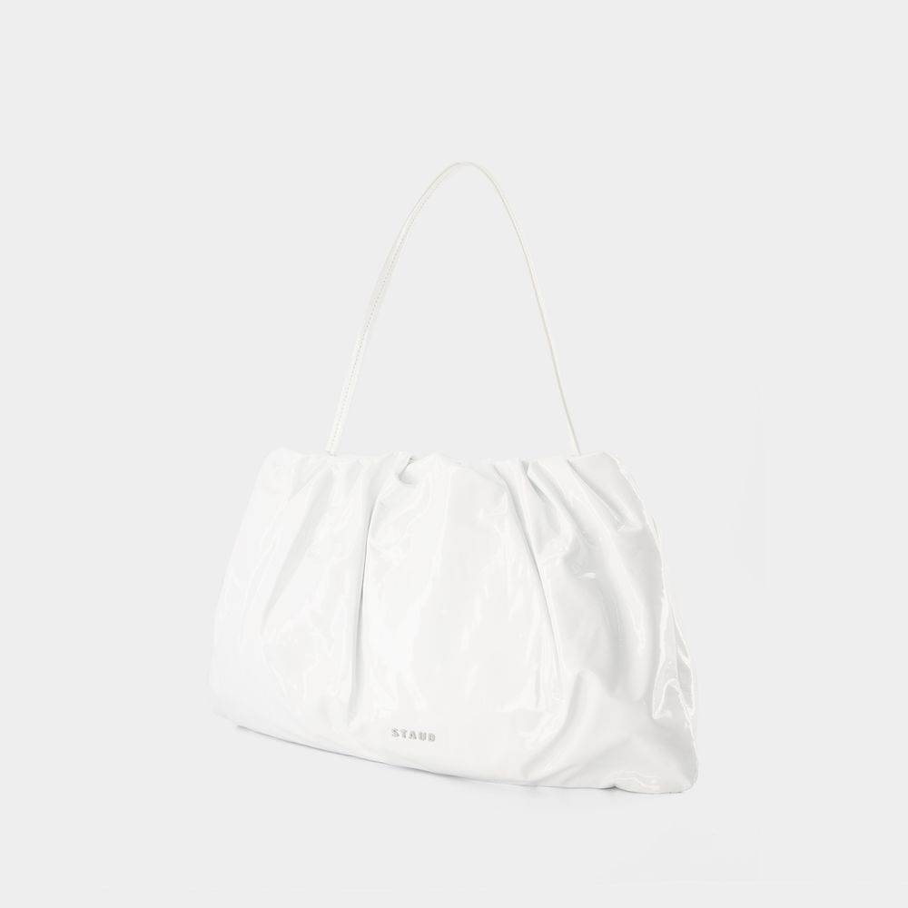 Staud Phoebe Bag - Leather - White In White