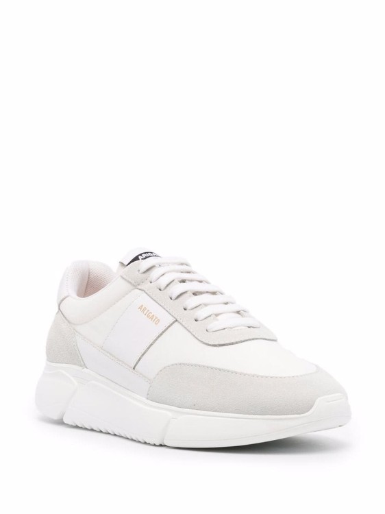 Shop Axel Arigato White Low-top Sneakers