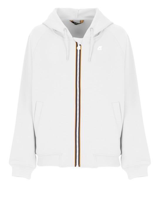 Shop K-way Lydie Light Spacer Jacket In White