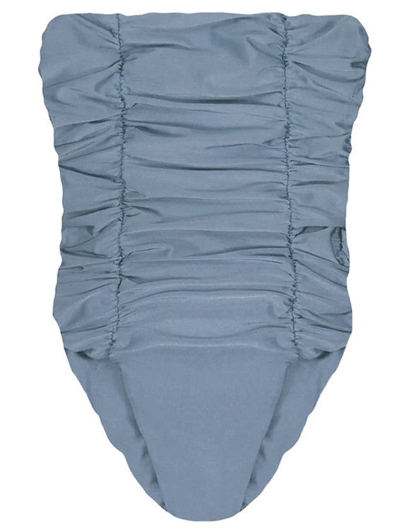 Shop Cheri' Blue Nylon One-piece Swimsuit