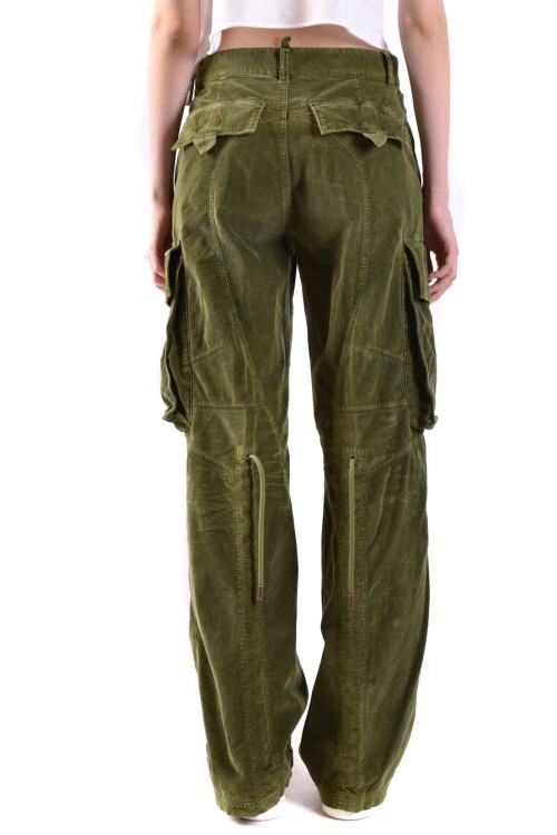 Shop Dsquared2 Green Cargo Pants