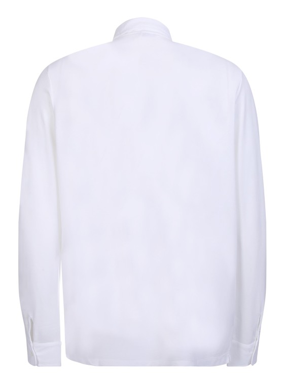 Shop Zanone White Cotton Shirt