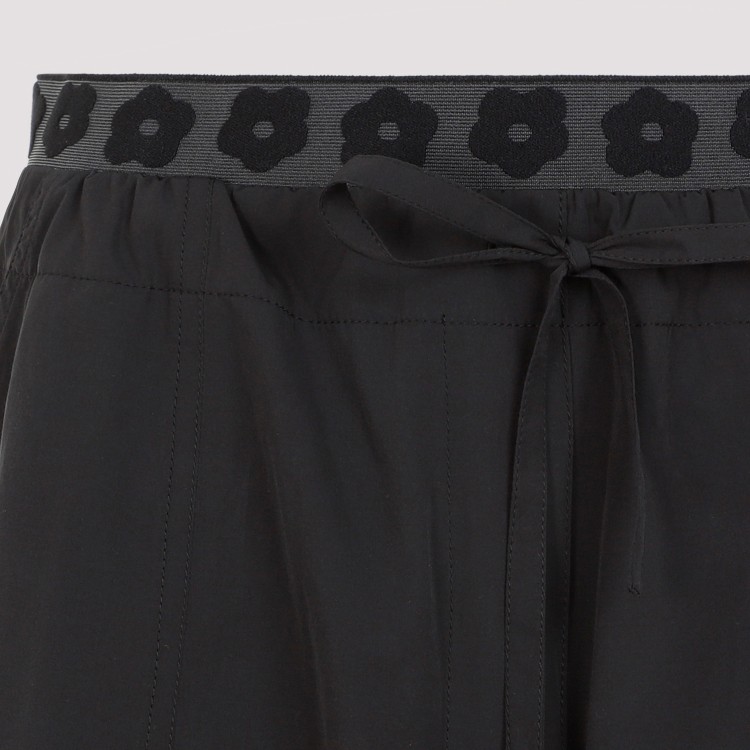 Shop Kenzo Black Boke Cargo Pants