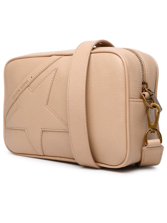 Shop Golden Goose Star' Camel Leather Bag In Neutrals