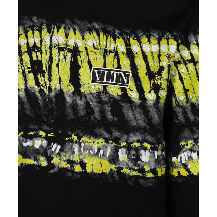 Shop Valentino Black Logo Sweartshirt