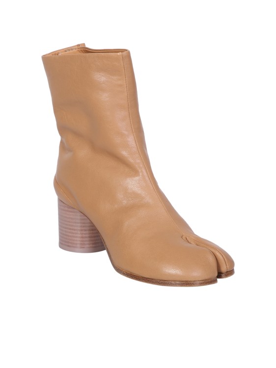 Shop Maison Margiela Tabi Boot By . Iconic And Timeless, A Characteristic Accessory Of The Fashion House In Neutrals