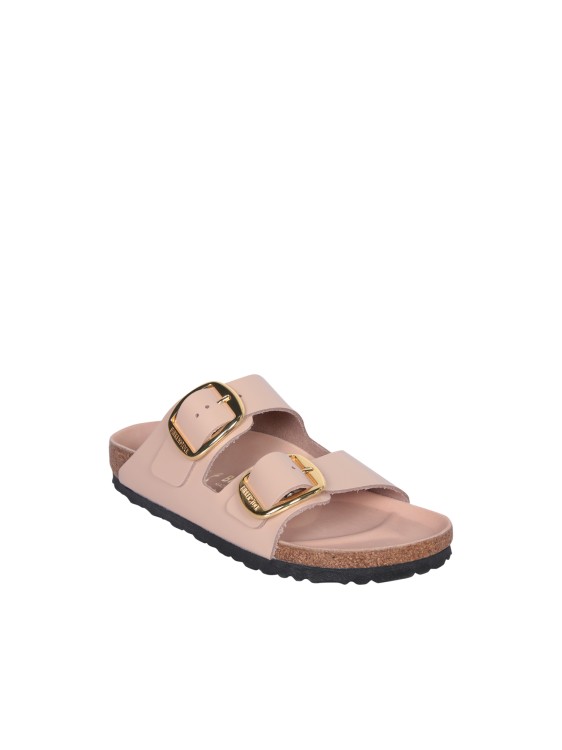 Shop Birkenstock Leather Sandals In Pink
