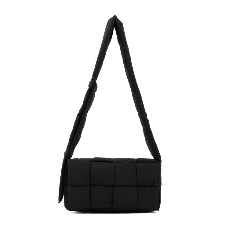 Bottega Veneta Medium Tech Cassette Polyamide Bag In Black