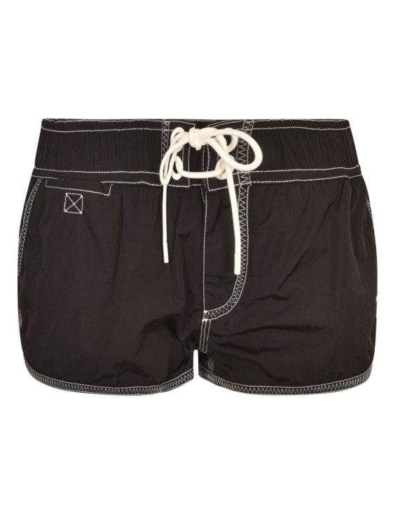 Shop Tom Ford Drawstring-waist Shorts In Black