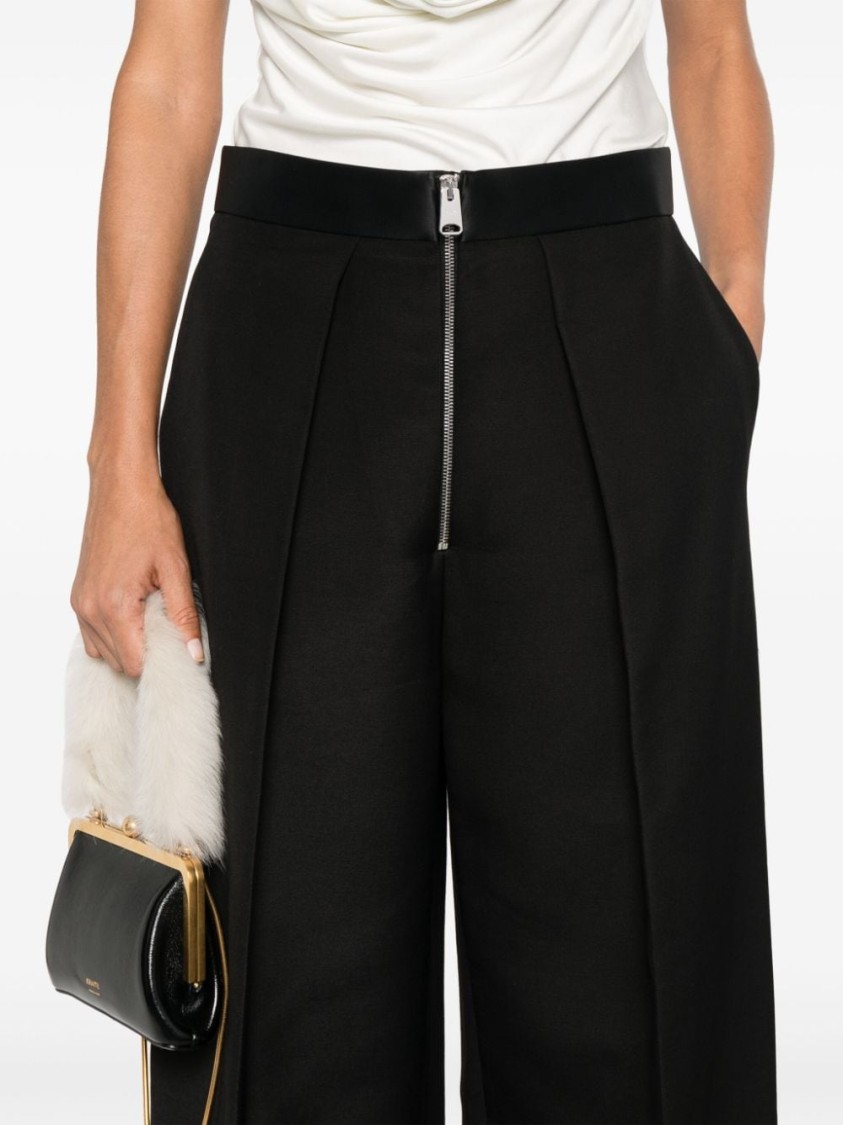 Shop Khaite Marine Pants In Black