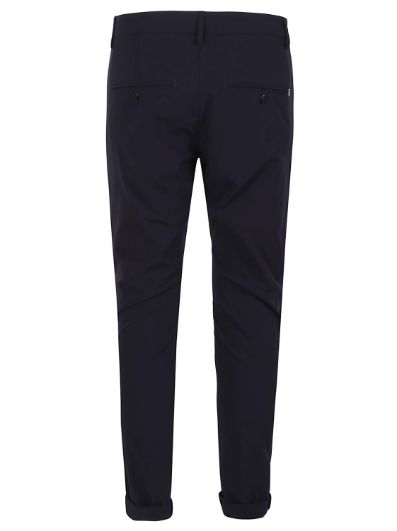 Shop Dondup Gaubert Blue Trousers In Black