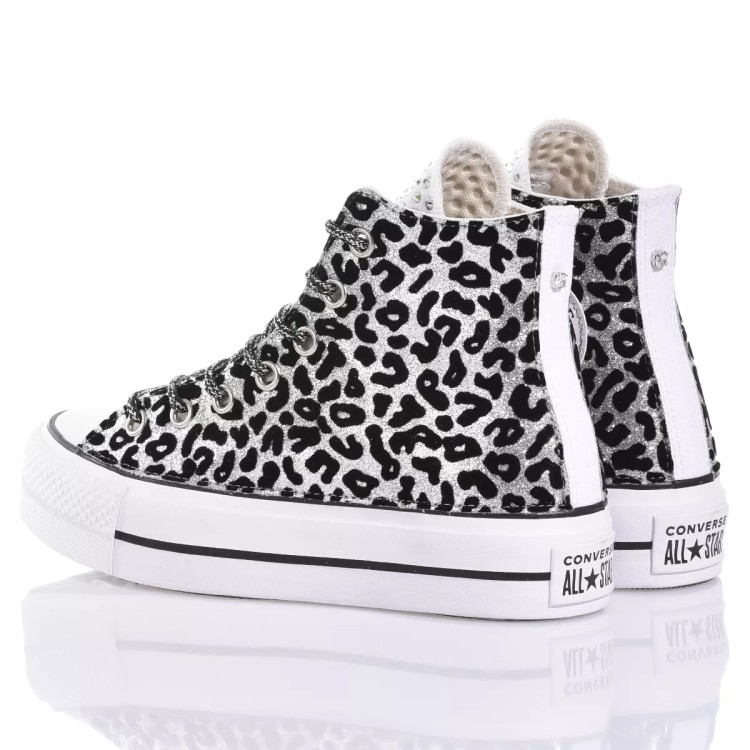 Converse Platform Silver, Black In Multicolor