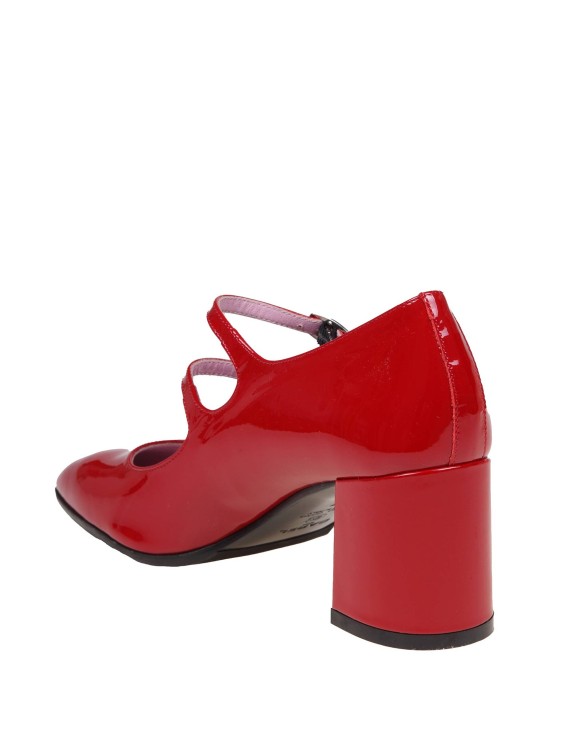 Shop Carel Paris Alice Pump In Red Patent Leather