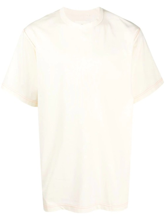 Shop Y-3 White Premium T-shirt