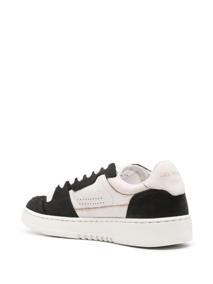 Shop Axel Arigato Chic Eco-friendly Sneakers With Luxurious Leather And Suede Blend In Neutrals