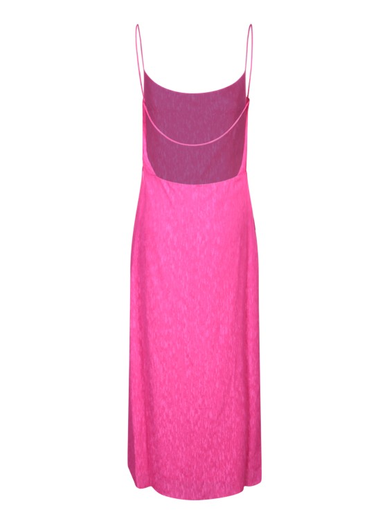 Shop Iro Long Slip Dress In Pink