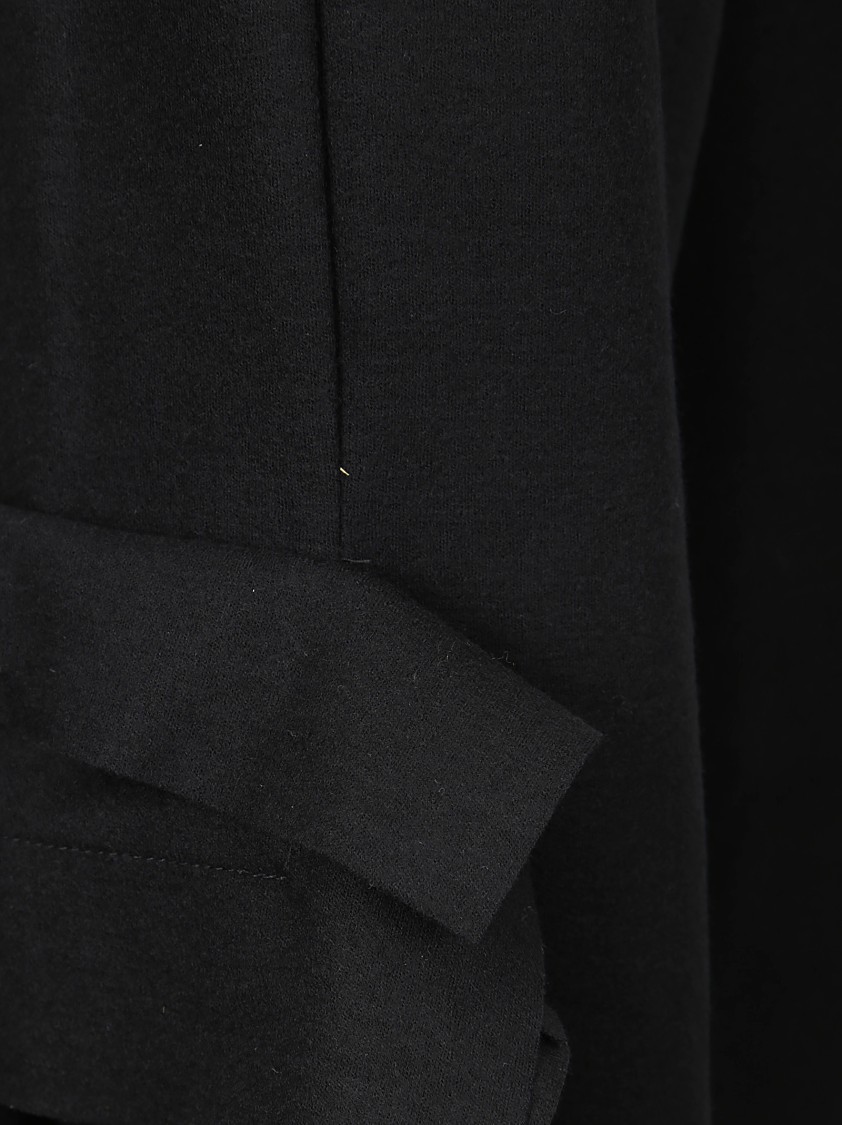 Yohji Yamamoto Box-detail Trousers In Black