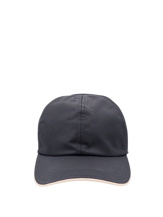 Shop Kiton Nylon Hat In Black