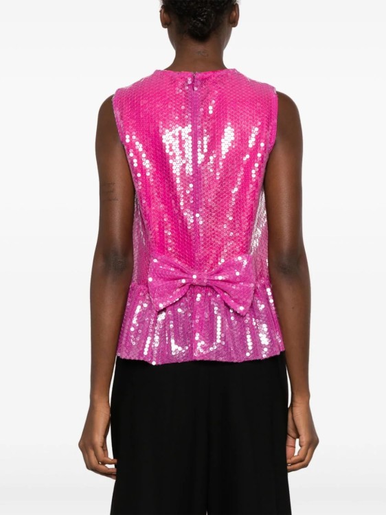 Shop Nina Ricci Pink Sequin Top