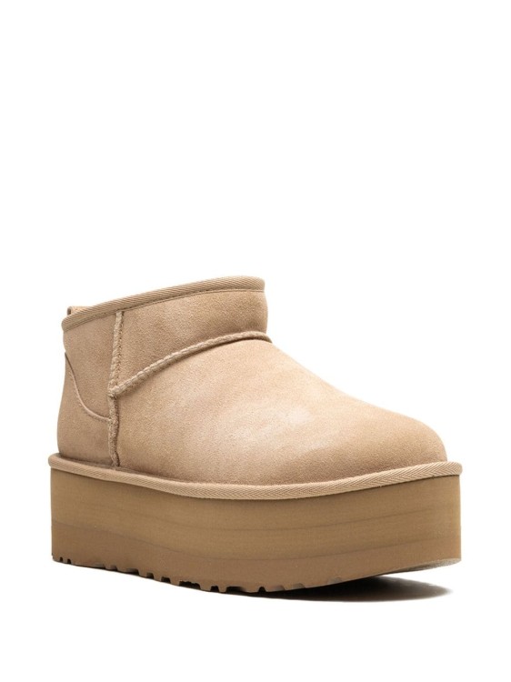 Shop Ugg Sand Beige Suede Boots In Brown