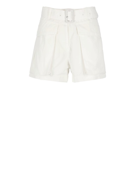 Dries Van Noten Cotton Shorts In White