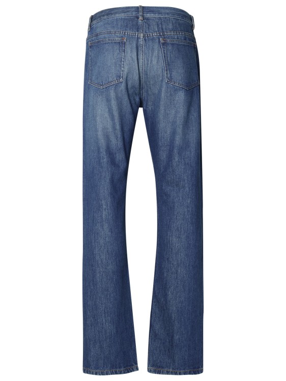 Shop Apc Sureau' Blue Cotton Jeans