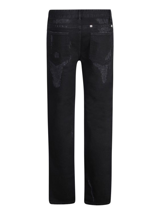 Shop Givenchy Slim-fit Jeans With A Distressed-effect In Black